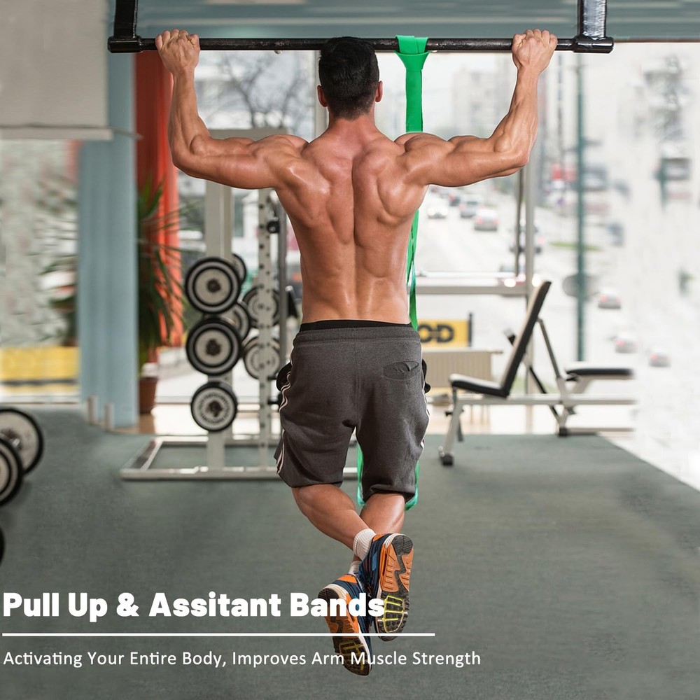 Resistance Bands, Pull Up Assist Bands - Workout Bands, Eexercise Bands for W...