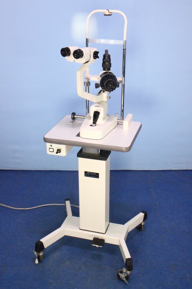 Topcon SL-2E Slit Lamp with Topcon Table