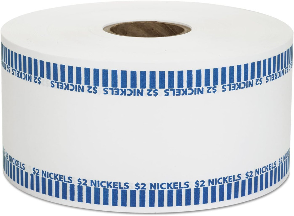 Automatic Coin Rolls, Nickels, $2, 1900 Wrappers/Roll