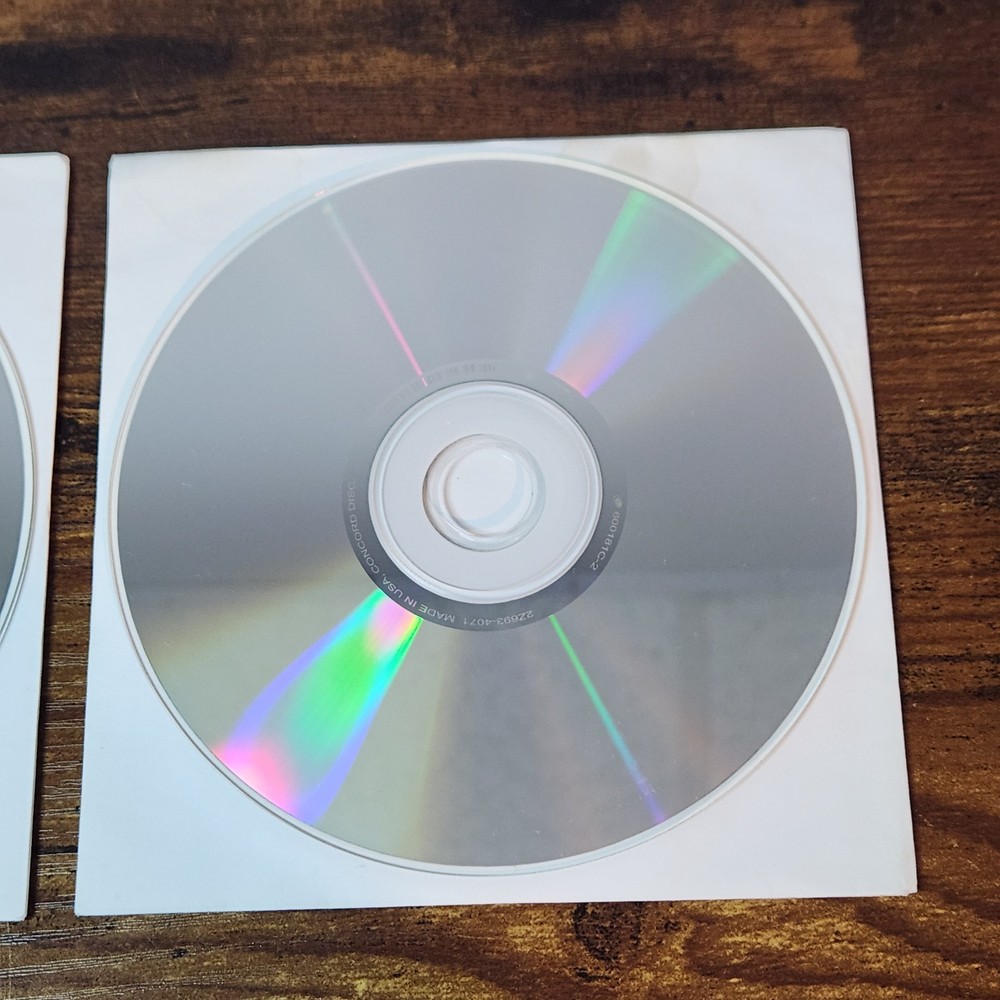 Apple iMac Mac OS X Install Disc 1 & 2 Version 10.2 - 2002