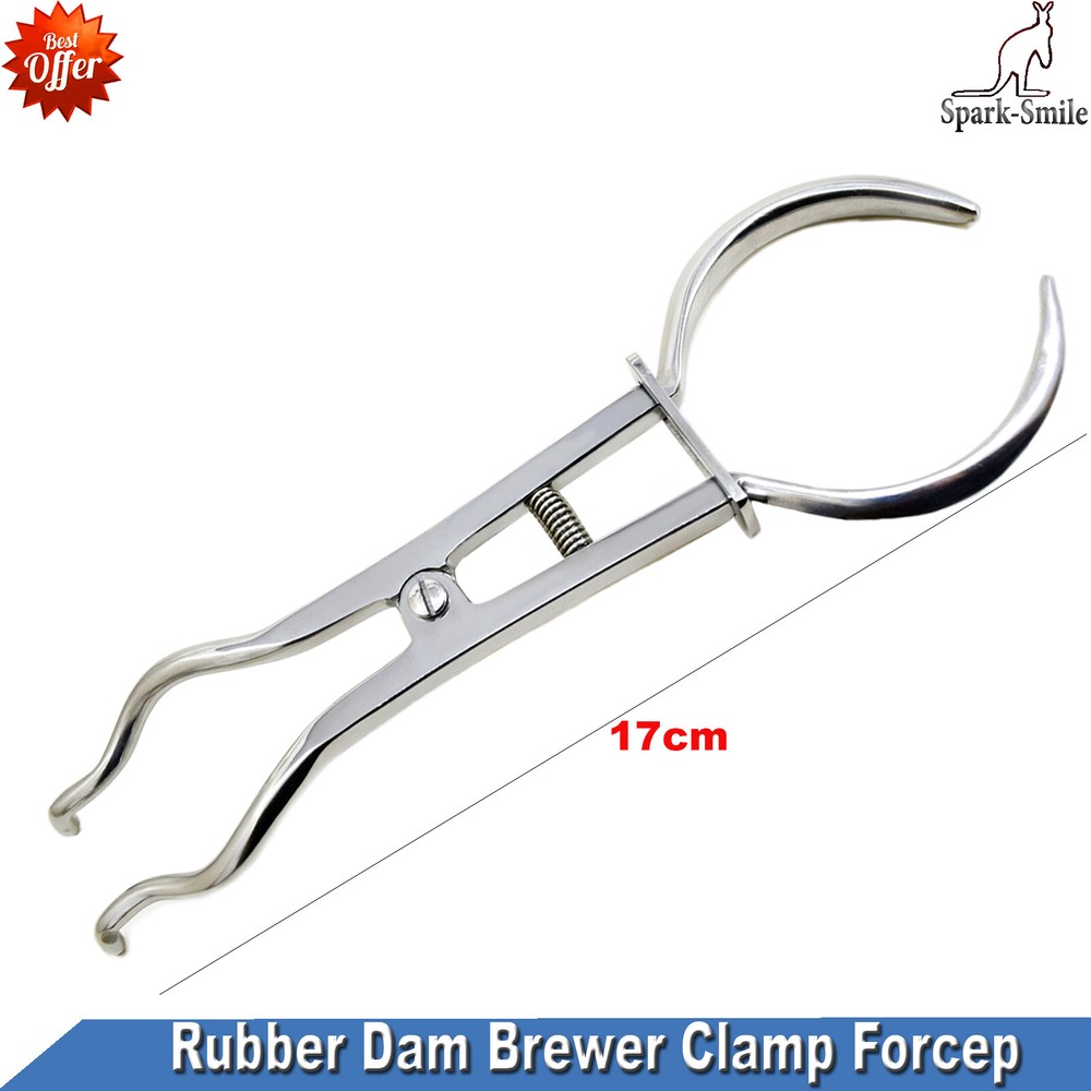 Restorative Rubber Dam Brewer Clamp Forcep Endodontic Dental Instruments Beaden®
