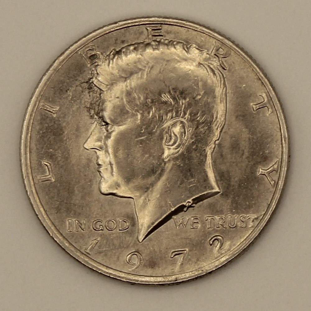 1972 Kennedy Half Dollar