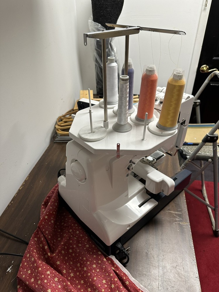 janine mb 4s four needle embroidery machine