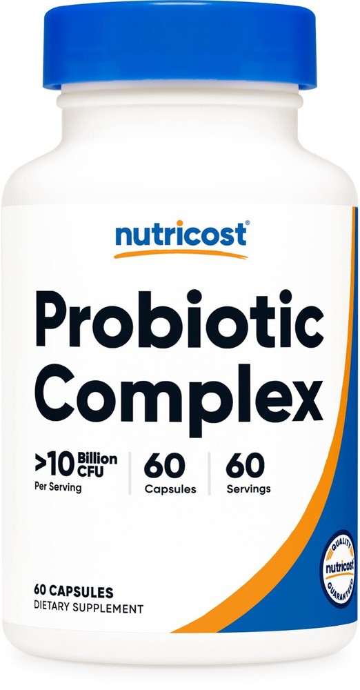 Nutricost Probiotic Complex (10 Billion CFU) 60 Capsules