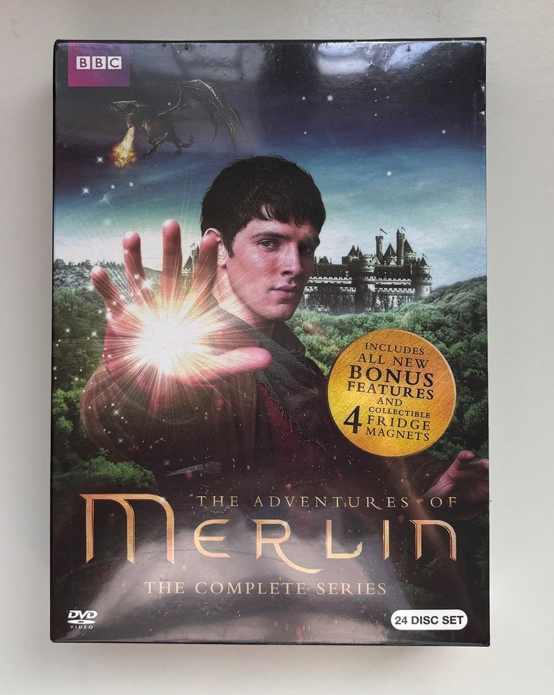 Merlin: The Complete Series (DVD, 2014, 24-Disc Set)