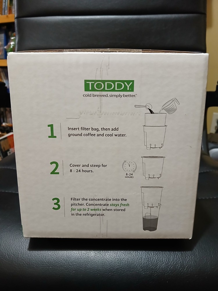 Toddy Essential Brewer Cold Brew Coffee Maker - Brand New
