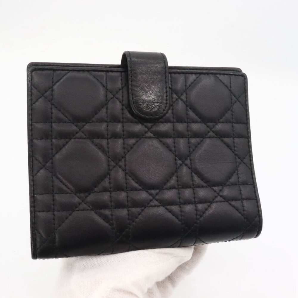 Christian Dior Cannage Planner Cover Black,