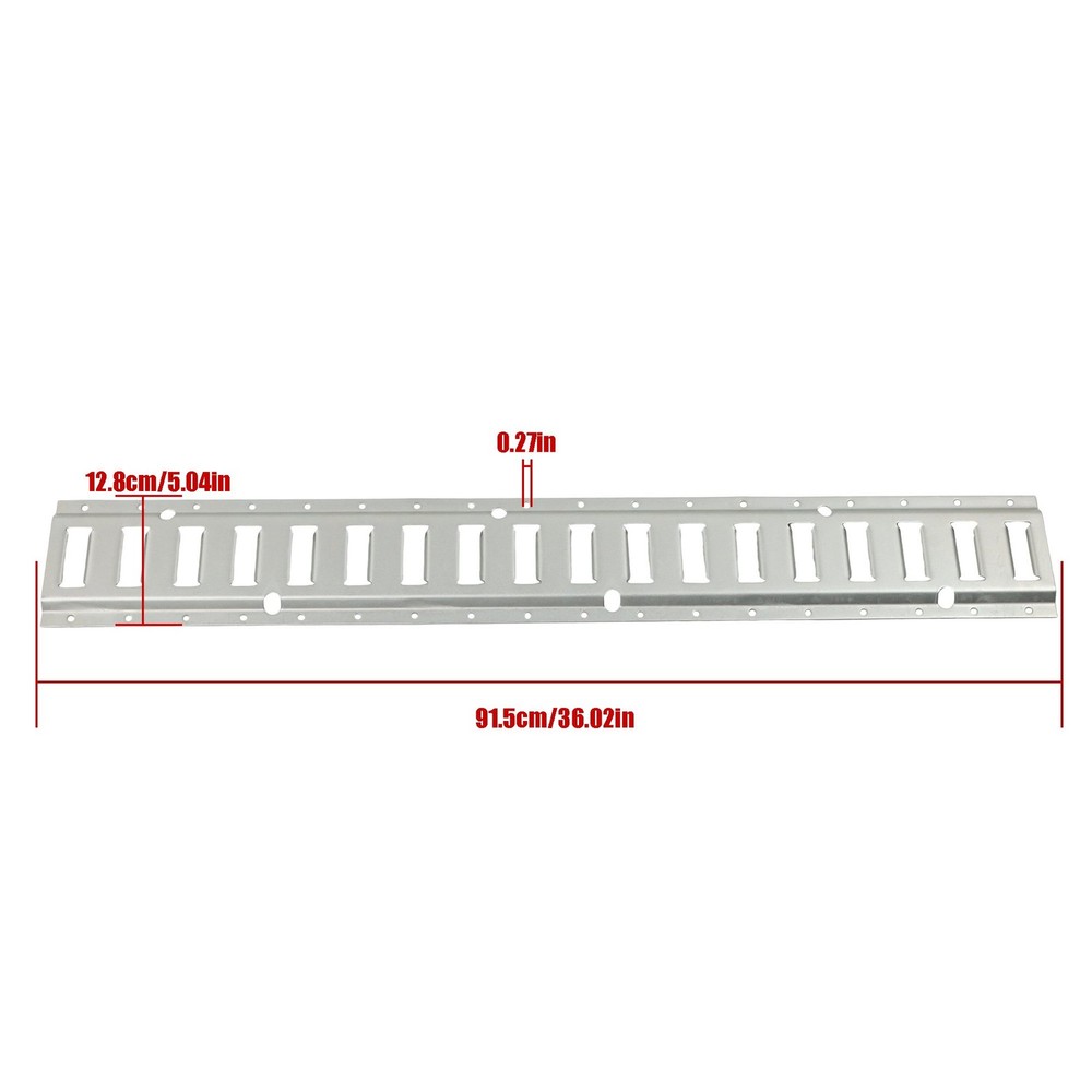 New 24 Pack 3' E Track Tie Down Rail System New For Trucks Trailers Universal