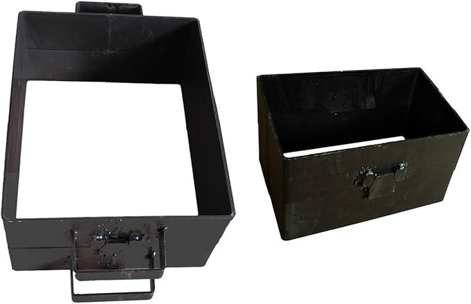 2-Part LSMIITTH Iron  Flask Mold Frame for Sand Casting  Small Jelwery Making