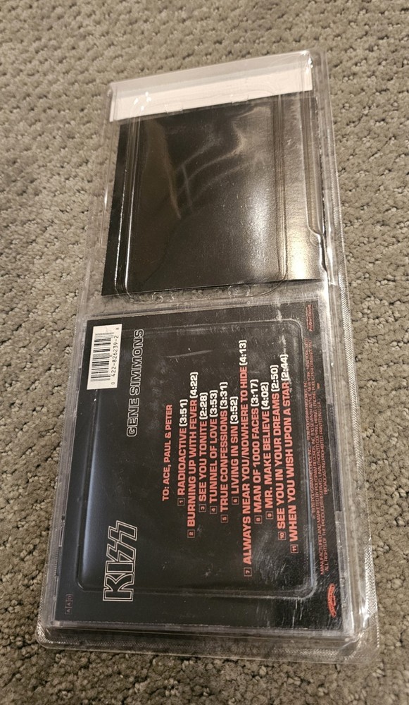 Gene Simmons Solo Long Box Cd New Sealed