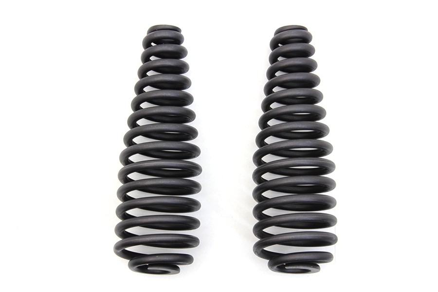 Black 6 inch Seat Spring Set for Harley-Davidson