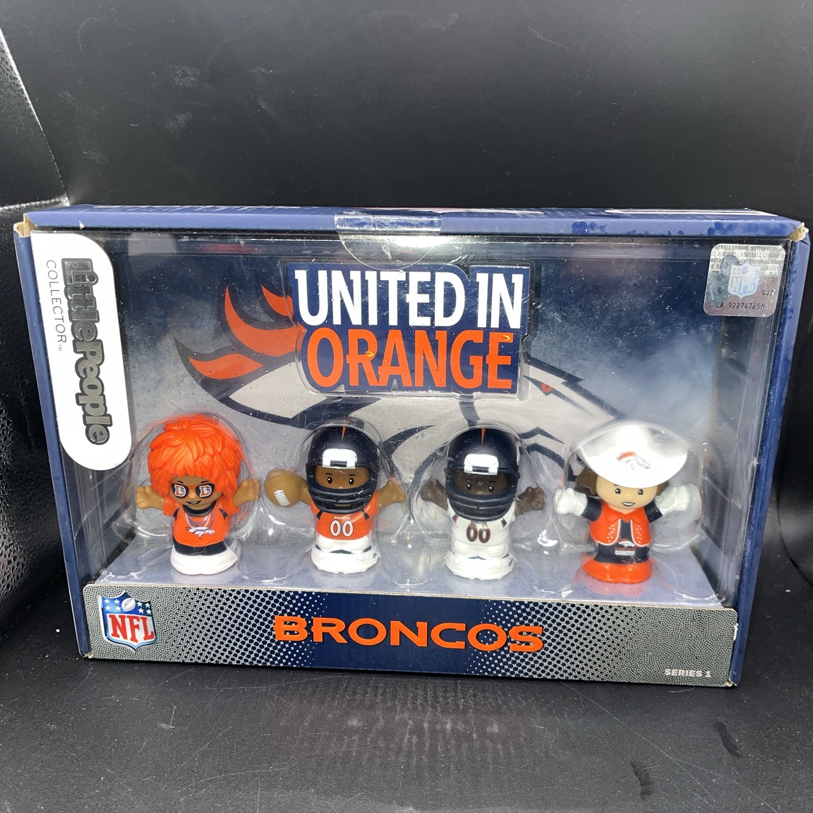 NEW Little People Collector NFL Denver Broncos UNITED IN ORANGE Fisher Price
