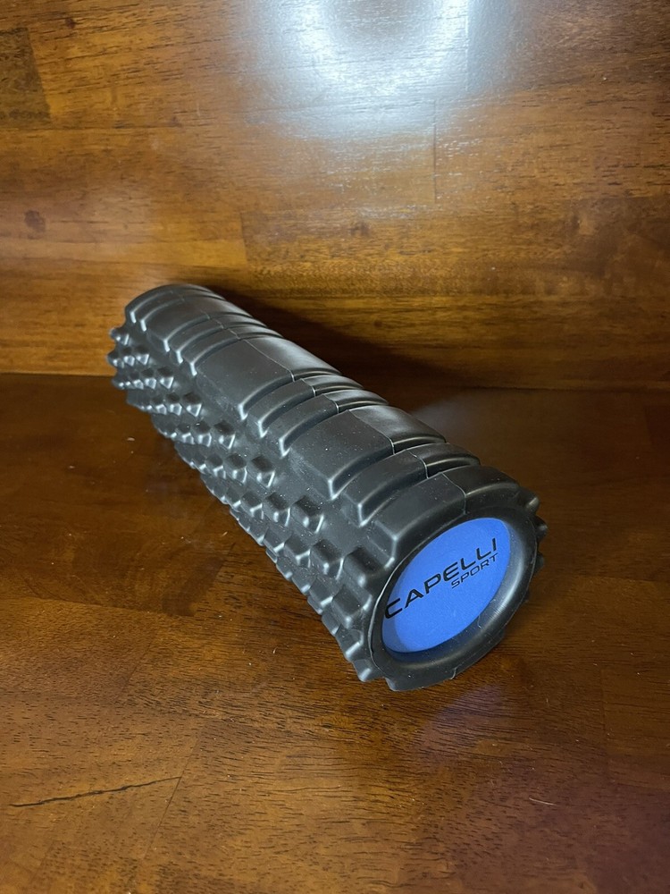 Capelli Foam Roller 12 Inches Long Solid Core 4 Inches Wide Small Mini Used