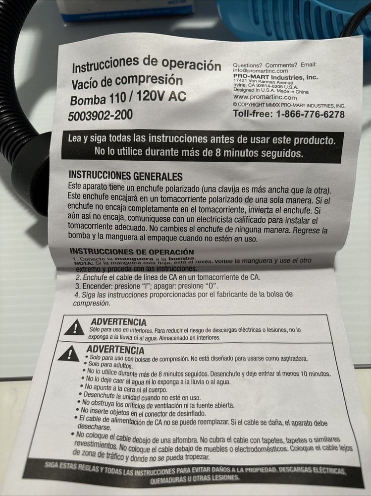 MagicBag Smart Design Electric Compression Vacuum Pump (3)