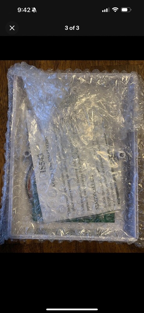 ALPHA COMMUNICATIONS IS543 5/4/3 WIRE INTERCOM STAT-PLAST