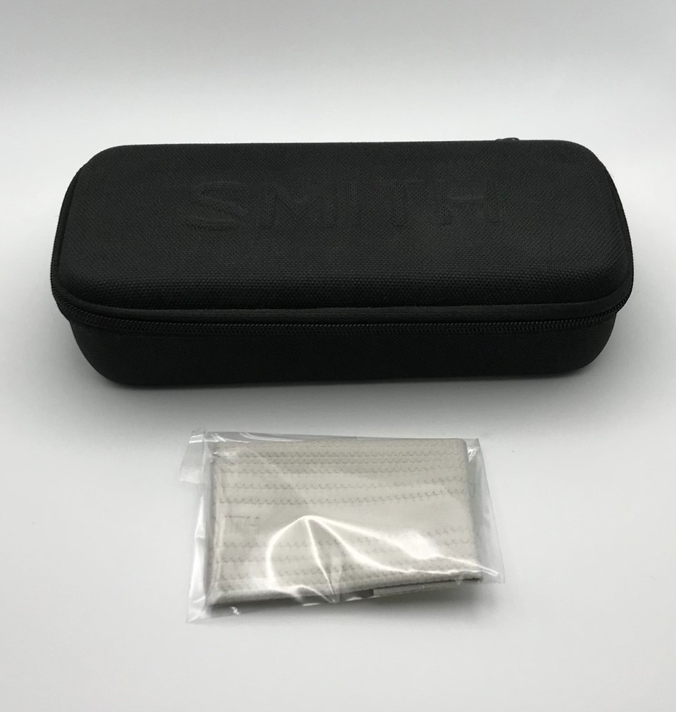 New Authentic Smith Medium Black Glasses Case Cleaning Cloth