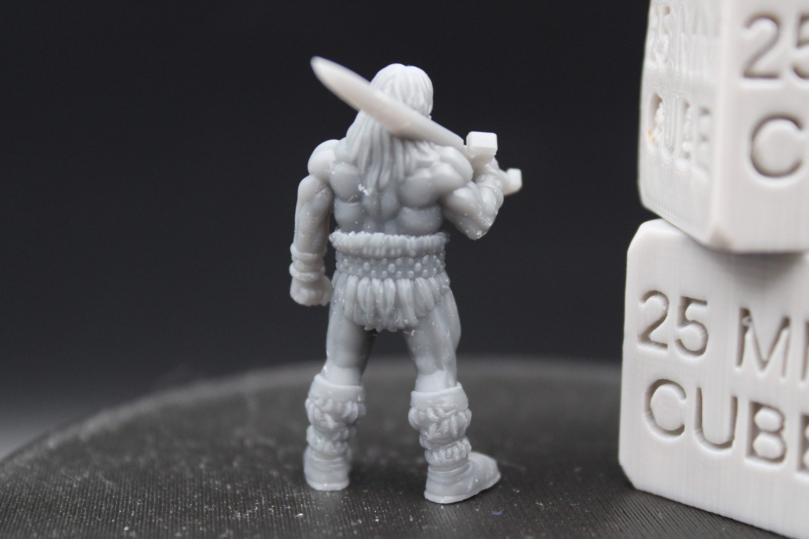 Barbarian Great Sword 6of6 32mm Miniature Dnd Oldhammer HQuest