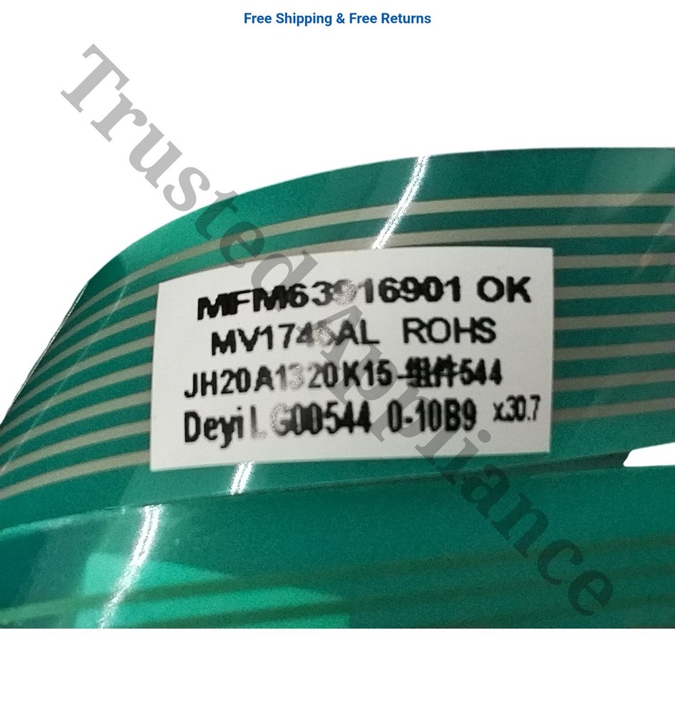 LG Microwave Control PANEL PART # ACM73720614 SILVER