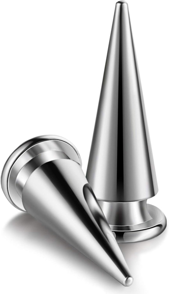 170 Pieces Multiple Sizes Cone Spikes Screwback Studs Rivets Large Medium Small