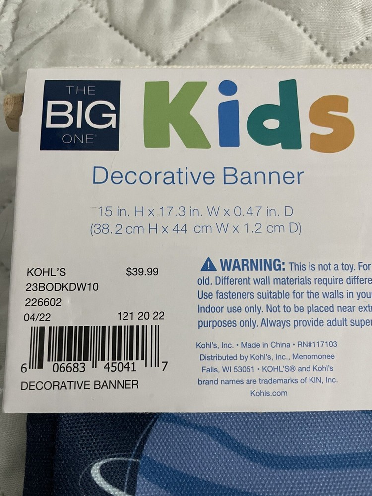 Kids Planets Decorative Banner!
