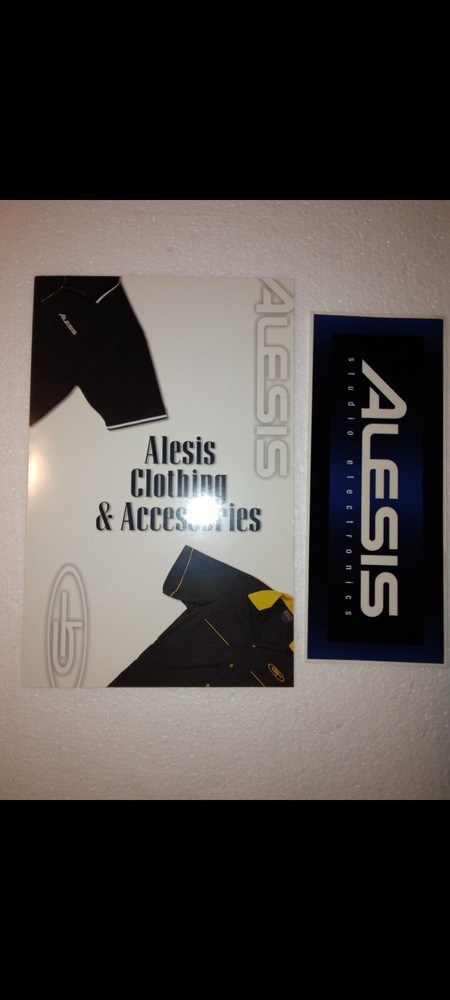 Alesis Studio Electronics Decal & GT Accessories Brochure 1999