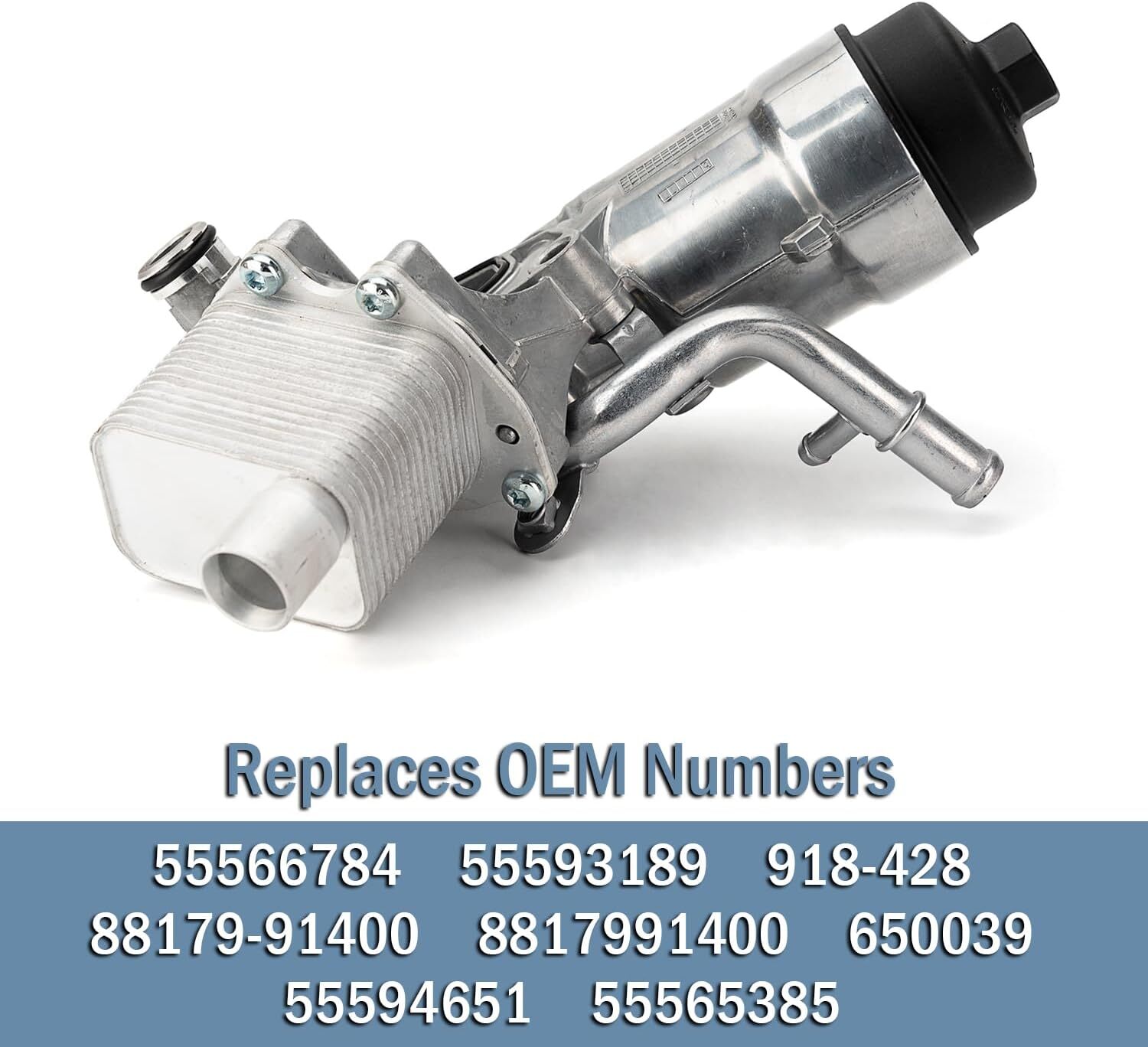 55566784 Oil Cooler Filter Housing For Chevy Cruze Sonic Trax Buick Encore 1.4L