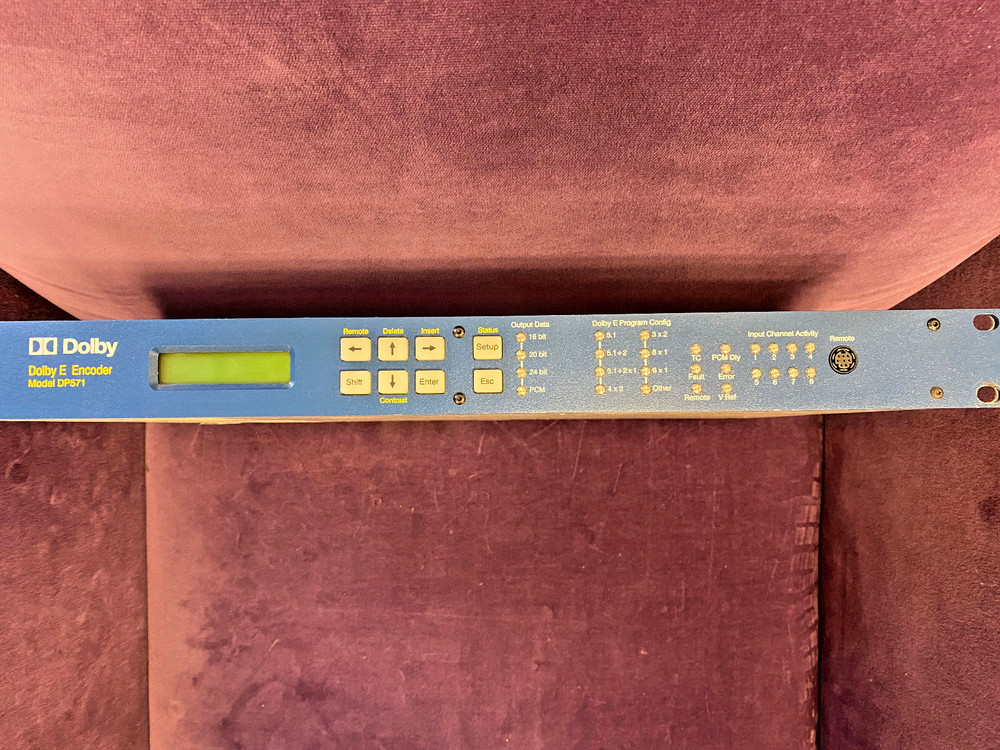 Dolby Laboratories Dolby E Encoder DP571 Professional Audio
