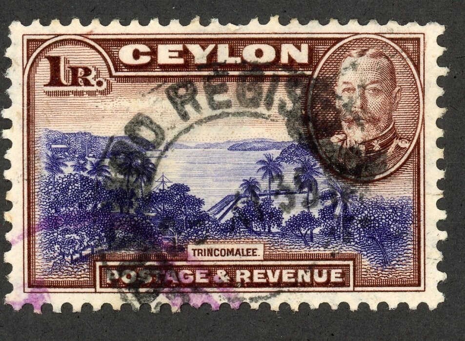Ceylon 274 U 1935 1r