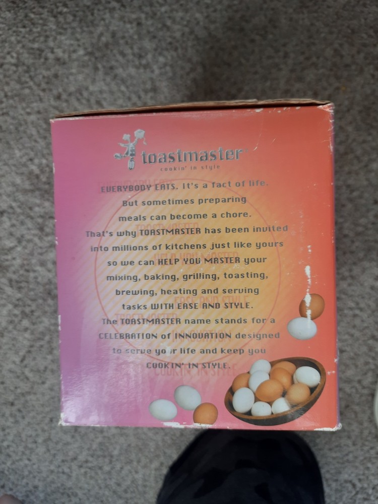 Toastmaster Good Egg Cooker Model 6507