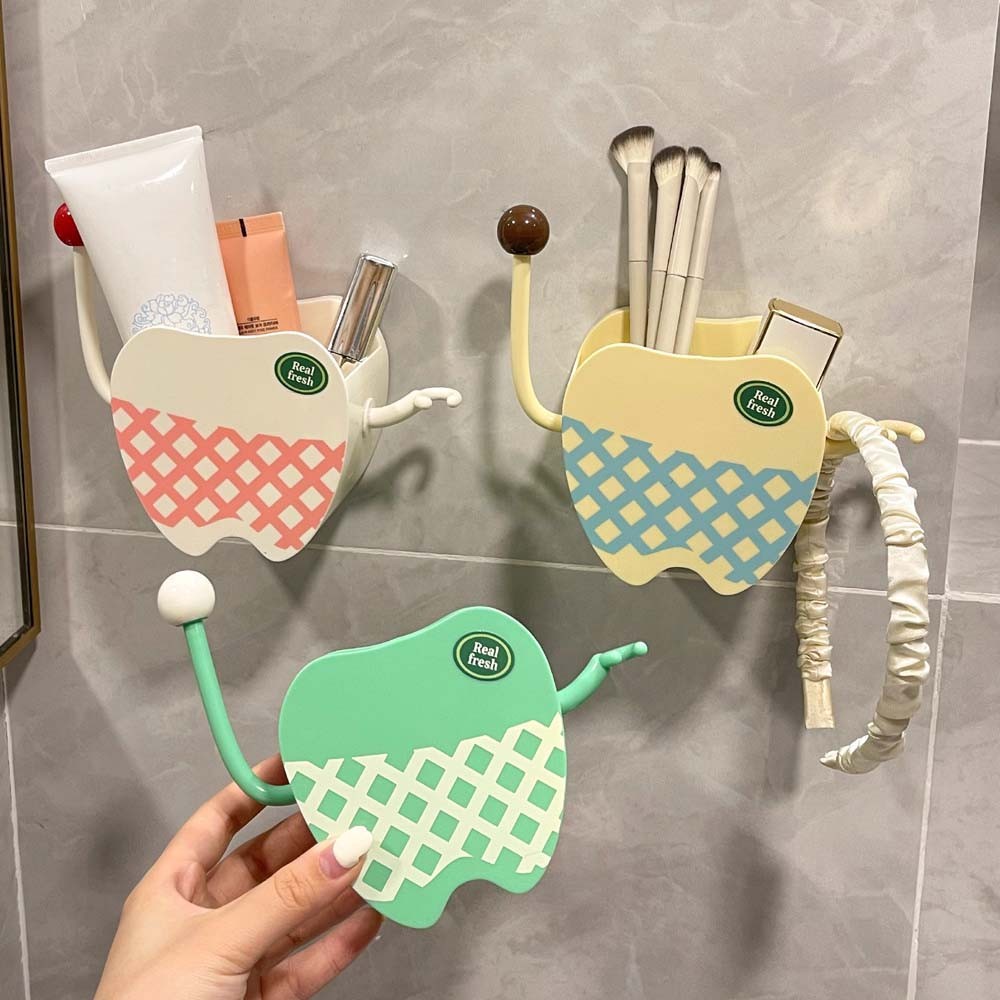 Multi Compartment Wall Mount Organizer For Small Items Storage