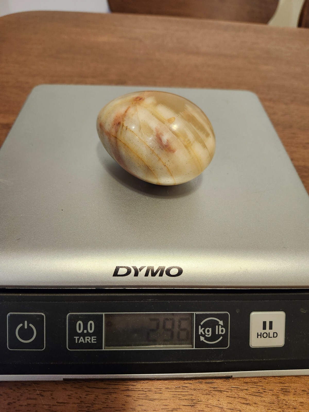 Bundle of Agatized Coral Jasper Stone Sphere and Onyx Marbled Egg