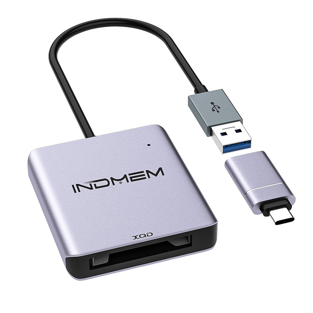 USB 3.0 XQD Memory Card Reader Adapter 5Gpbs High Speed Compatible with Sony