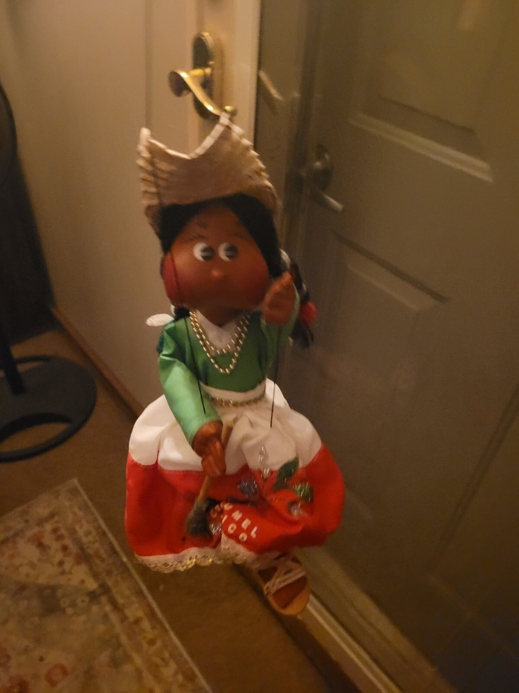 Vintage Senorita' Mexico String Puppet