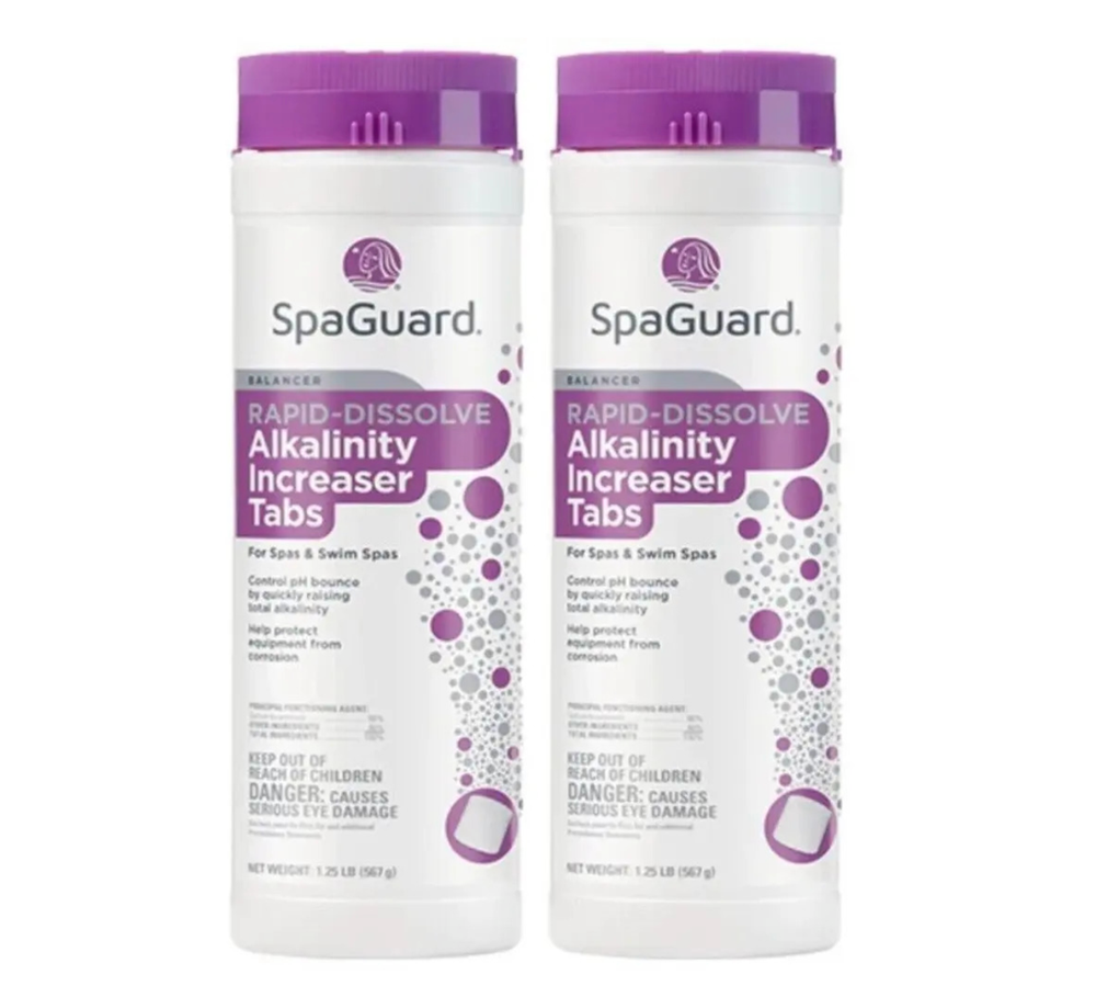 SpaGuard Rapid Dissolve Alkalinity Increaser Tabs (1.25 lb) (2 Pack)
