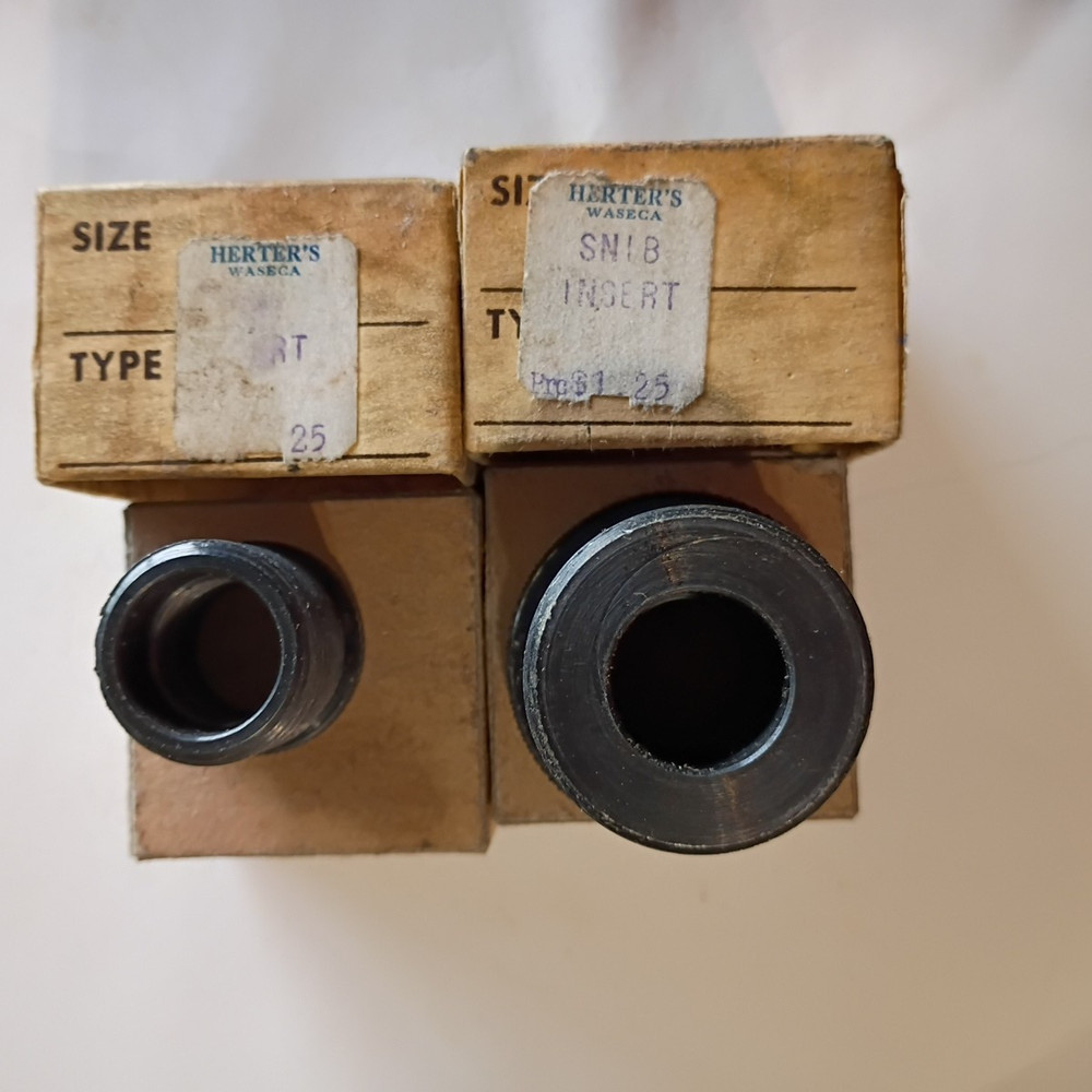 2 Herter's Lot - SN1B Adapter Insert & Additional Vintage Insert With Boxes