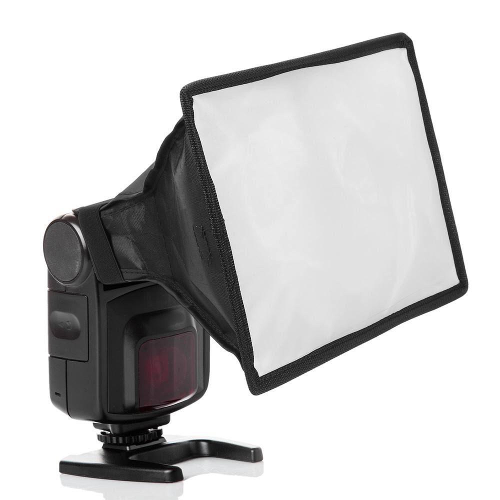 2pcs 8" x 12" Flash Diffuser Light SoftBox, for Nikon SB-5000 SB-700, Black