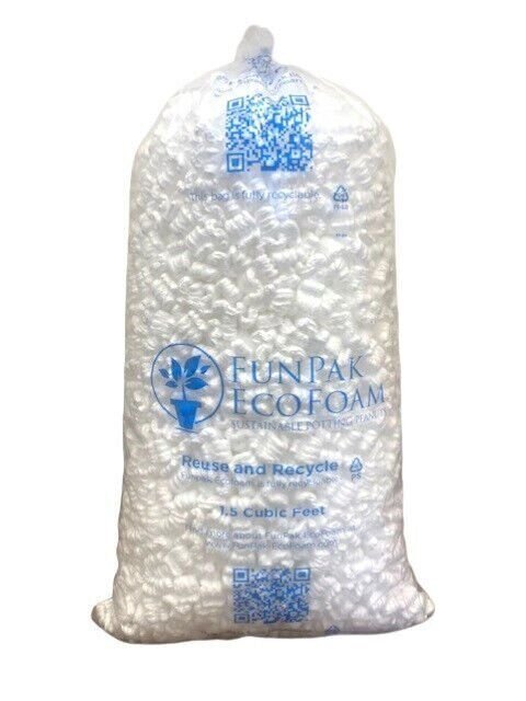Bubblefast! FunPak EcoFoam Sustainable Potting Peanuts, 1.5 cu. ft.