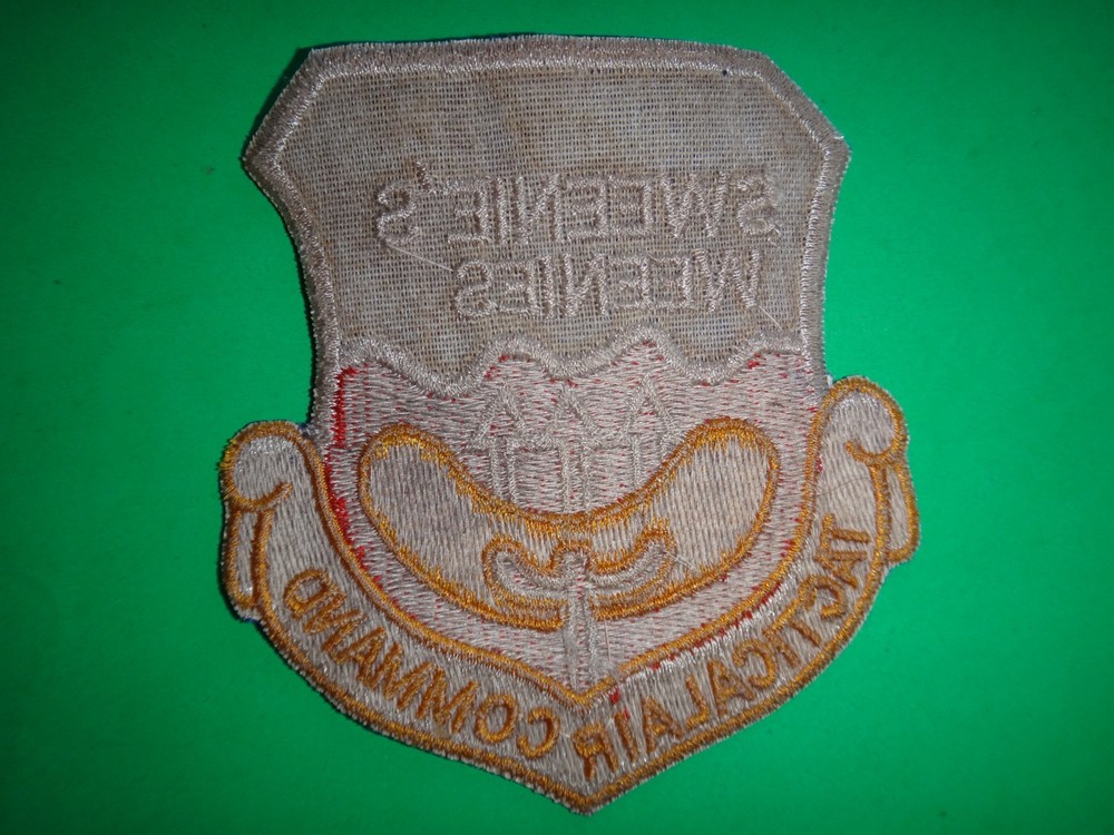 Cold War US Air Force Morale Patch SWEENIE'S WEENIES Tactical Air Command