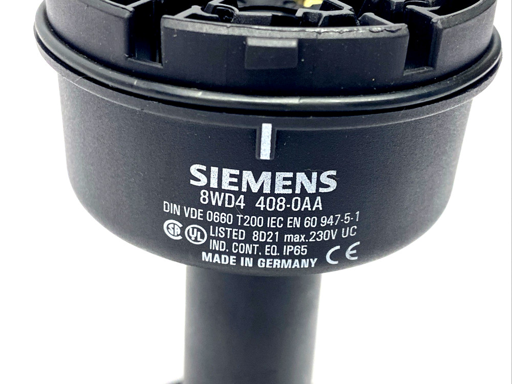 Siemens 8WD4408-0AA Stack Light Connection Element Module