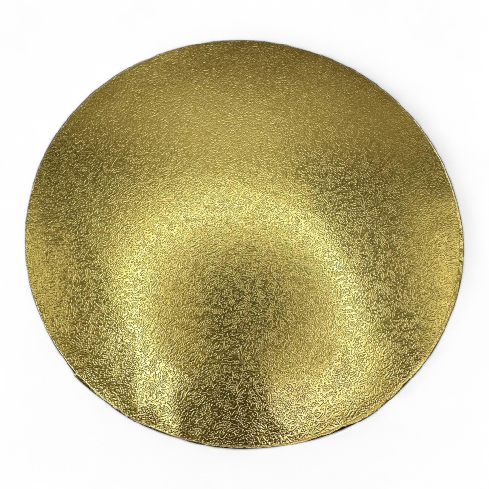 8-inch Cake Drums (5 Pack) (Gold, Silver, White)