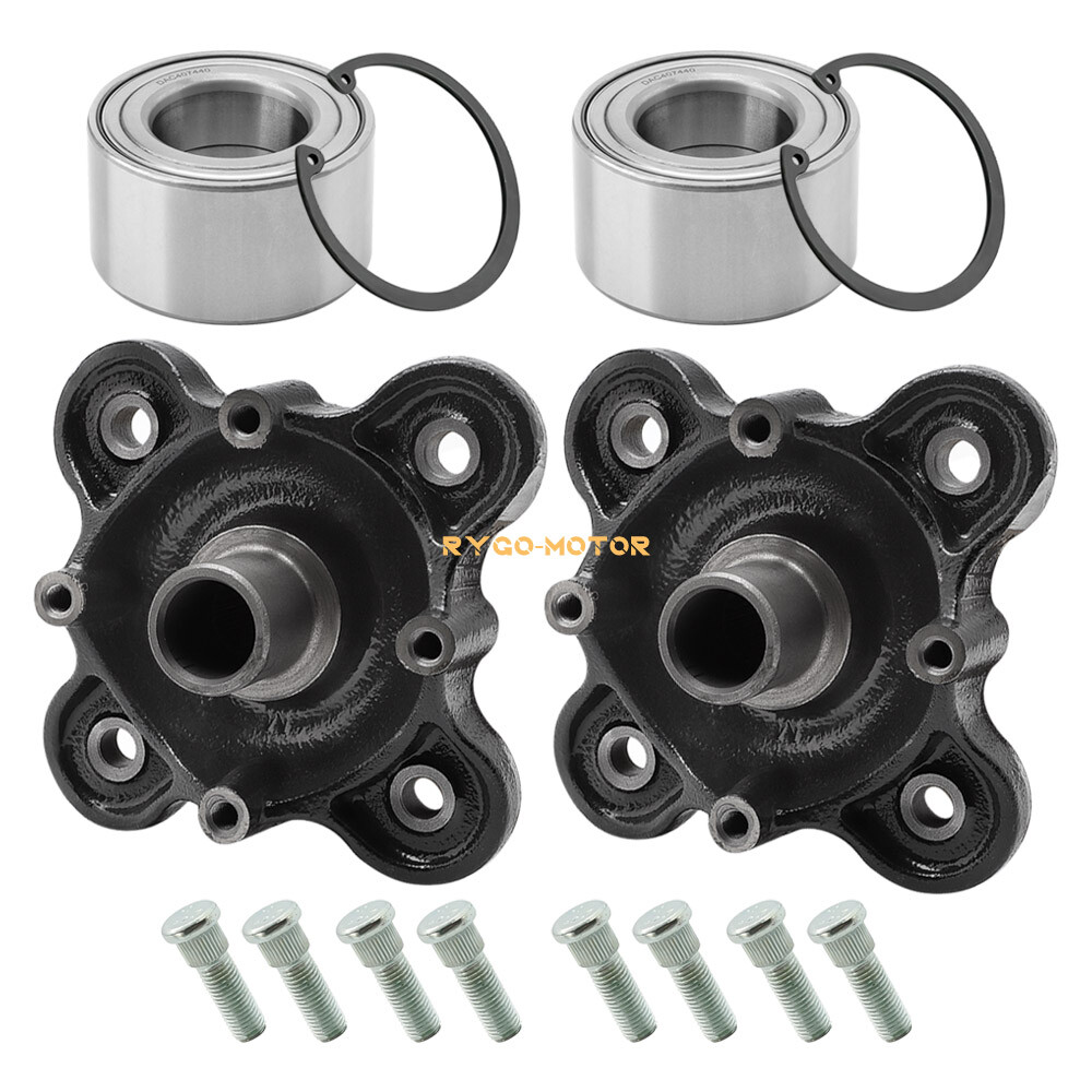 2X Rear Wheel Hub & Bearing Kits for Polaris Ranger 1000 /XP 1000 Crew 2017-2022