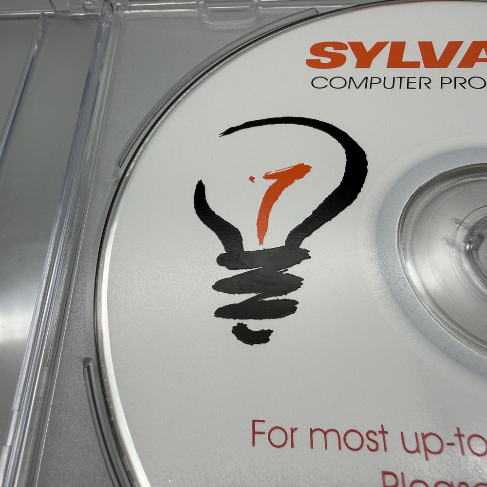 Vintage 2000 Sylvania Drivers And Utilities Update CD-ROM Ver 3.02 Software