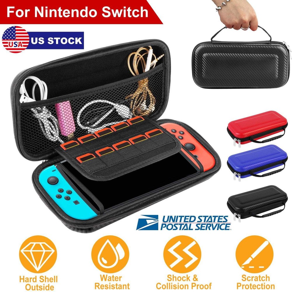Portable Carry Case for Nintendo Switch Console Protective Hard EVA Case Shell P