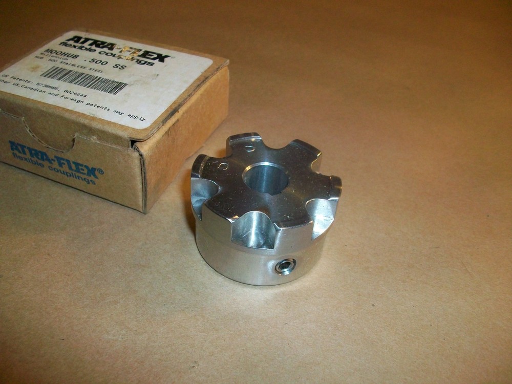 Atra-Flex M00HUB .500SS Coupling Hub .5" Bore Keyed NEW