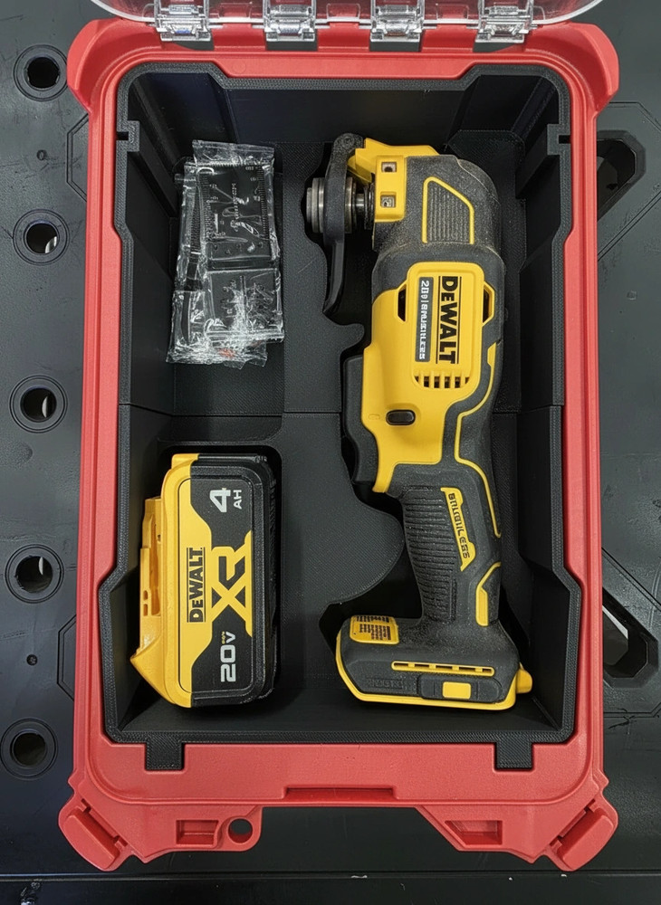 DeWalt DCS355 Oscillating Multi-Tool Insert for PACKOUT Organizer (Insert Only)