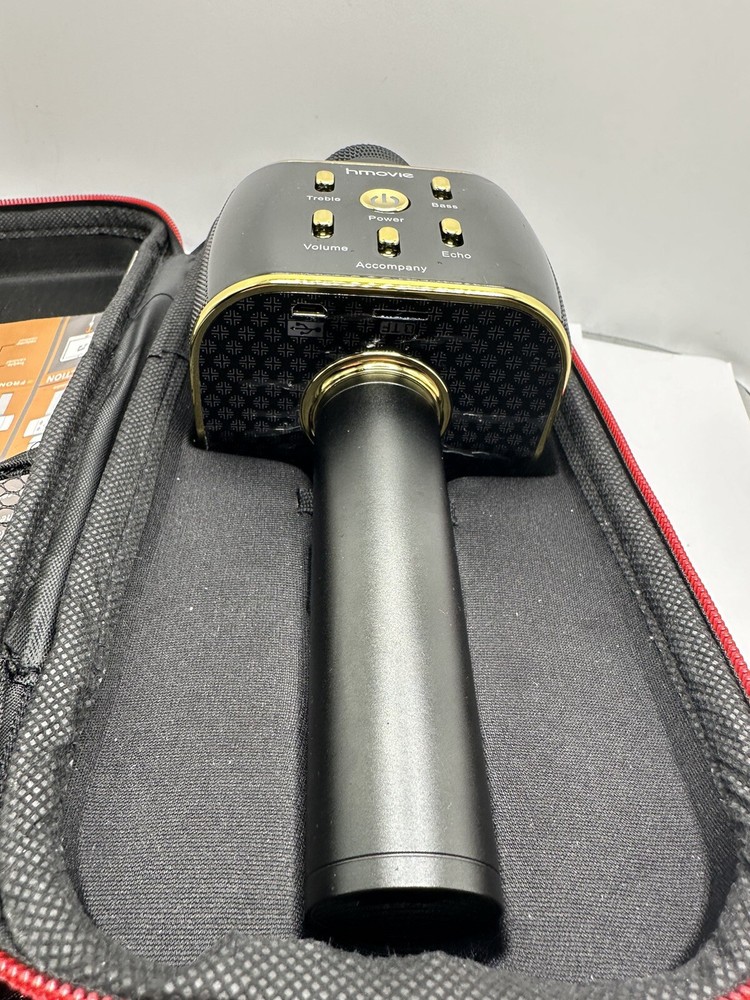 Hmovie Karaoke Microphone Wireless Handhold
