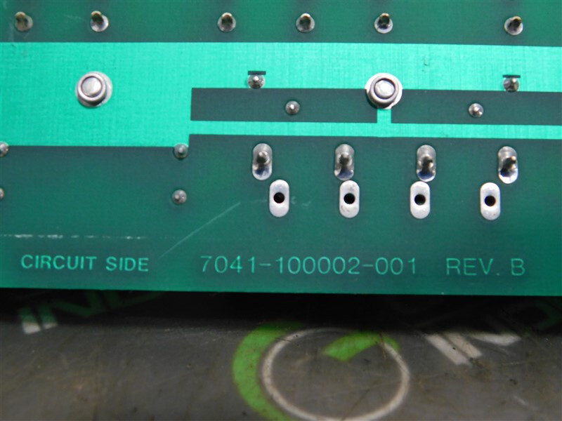 USED SNW 7141-100002-101 Relay Socket Control Board Assembly Rev. B