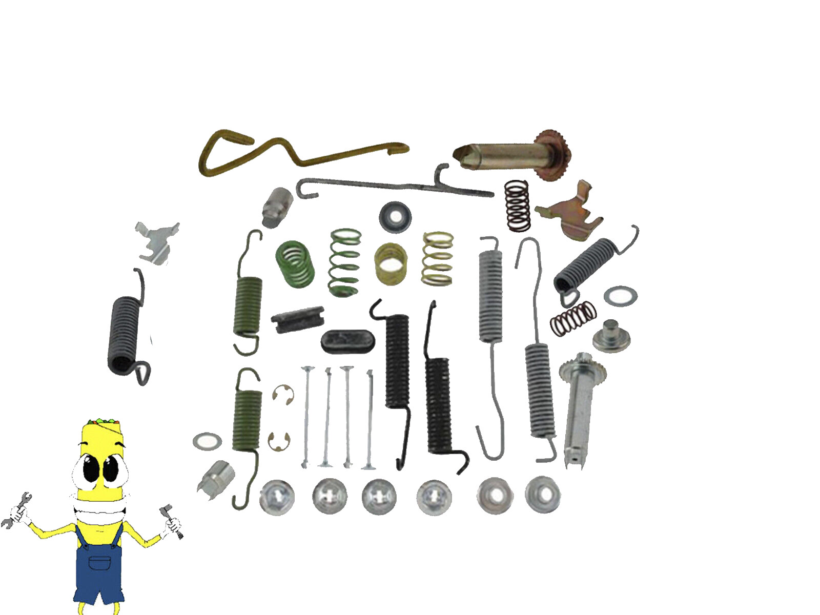 Complete Rear Brake Drum Hardware Kit for Chevy Impala 1963-1970 ALL