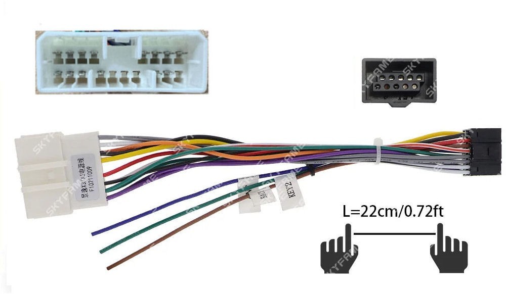 HOLDEN RODEO TF 1998-2003    POWER / STEERING CABLING FOR ANDROID HEAD UNIT