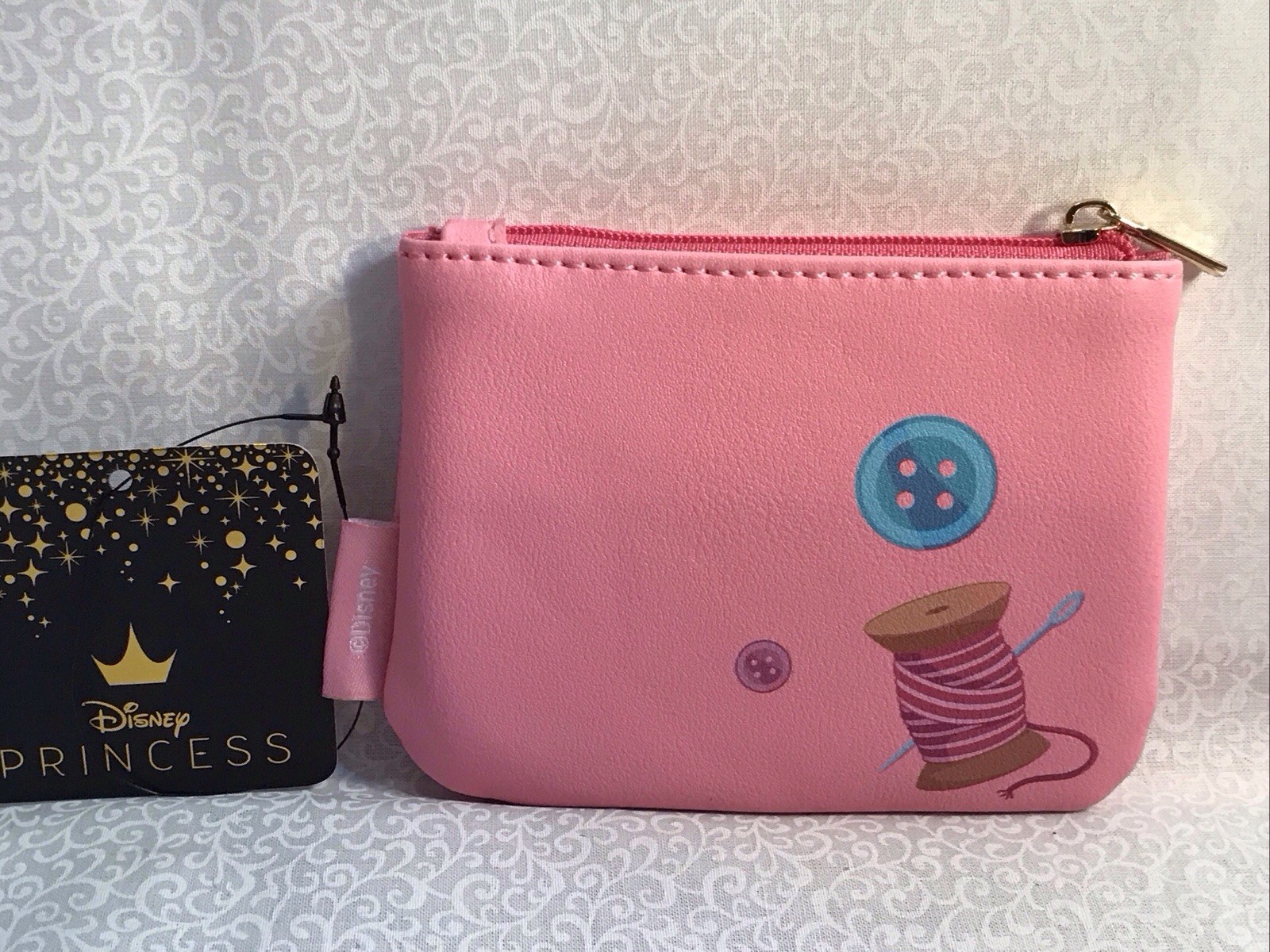 Disney Loungefly Cinderella Gus Zip Coin Purse New With Tags